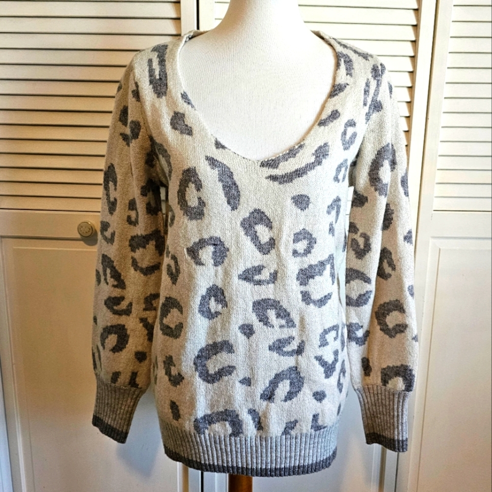 Maurice sweater leopard